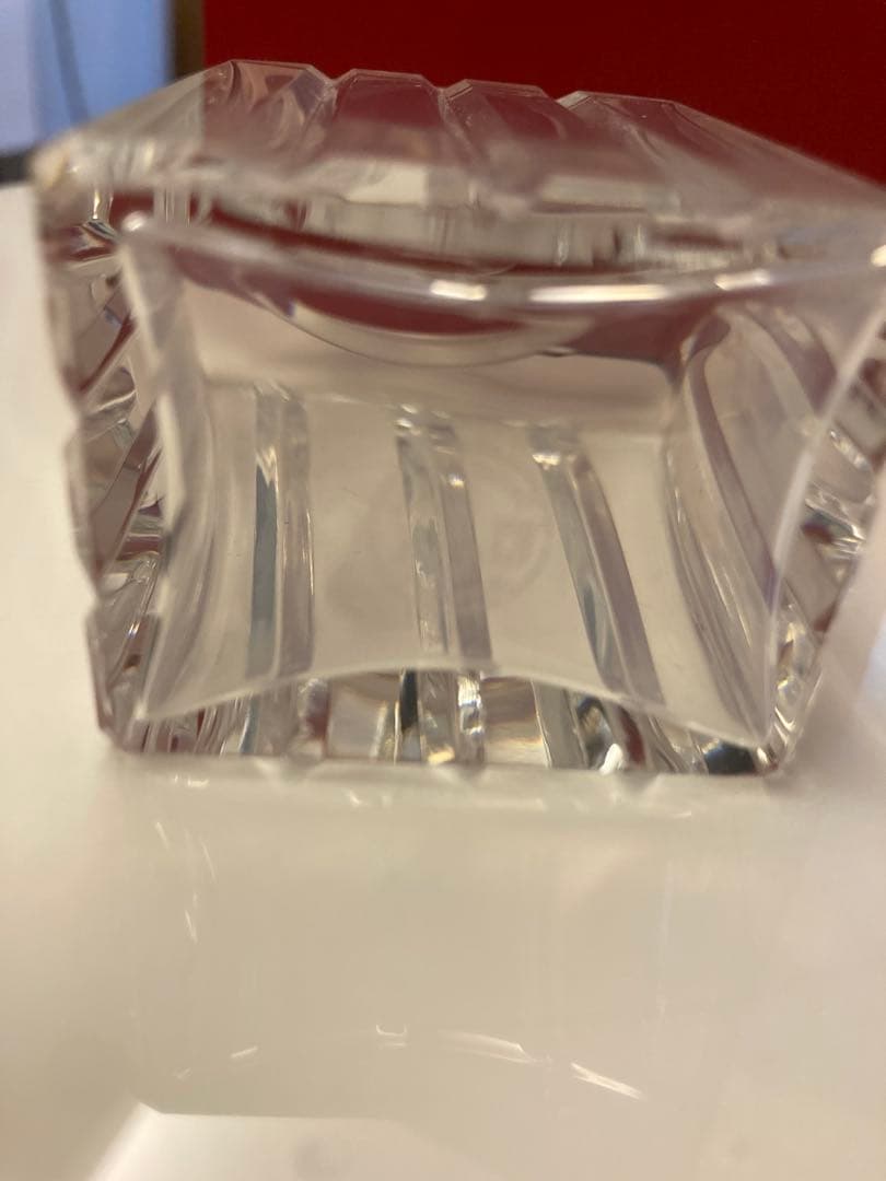 バカラ　香水瓶　ローズ