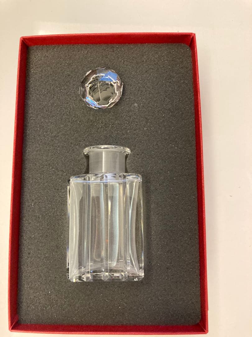 バカラ　香水瓶　ローズ