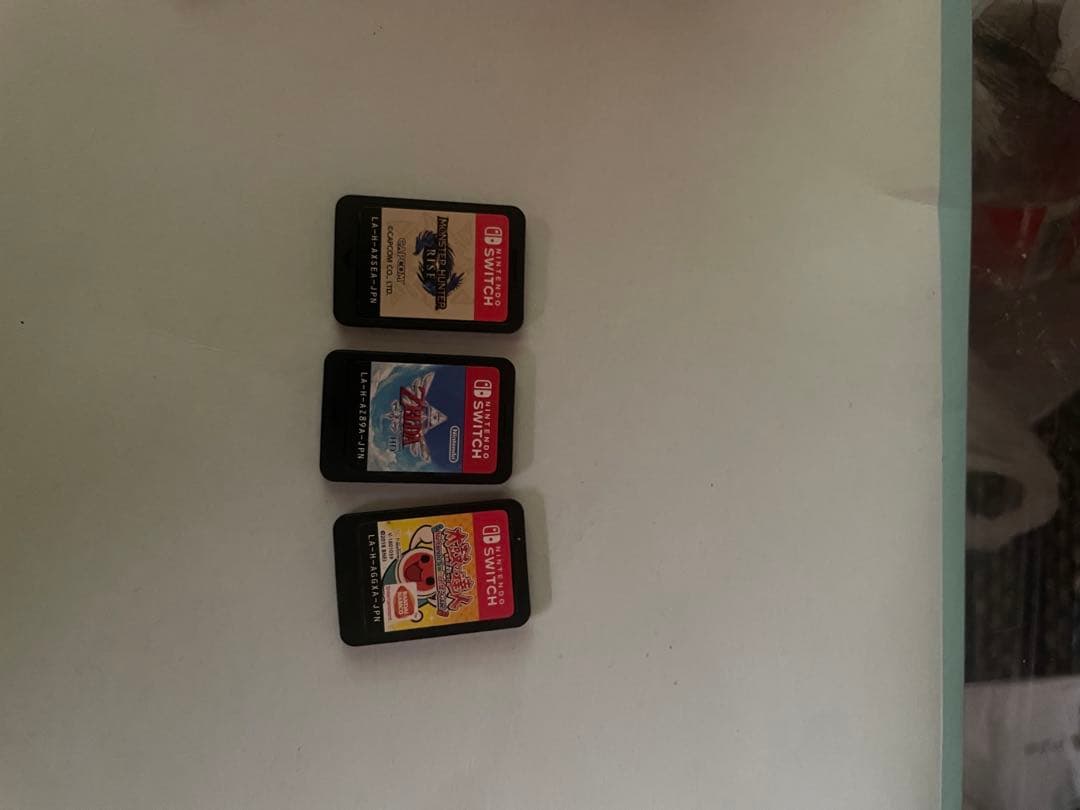 ゼルダの伝説　モンハンRISE 太鼓の達人　　3個売り