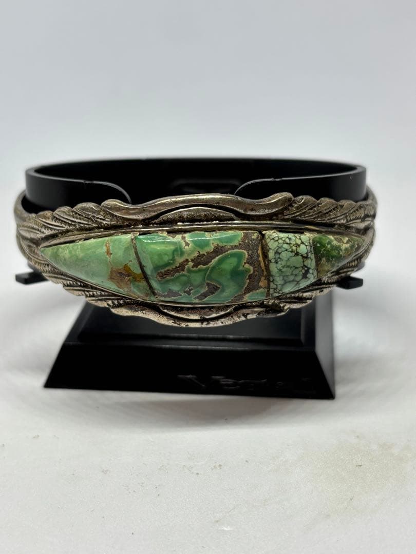 ビンテージ インディアンジュエリー silver シルバー バングル 約31g