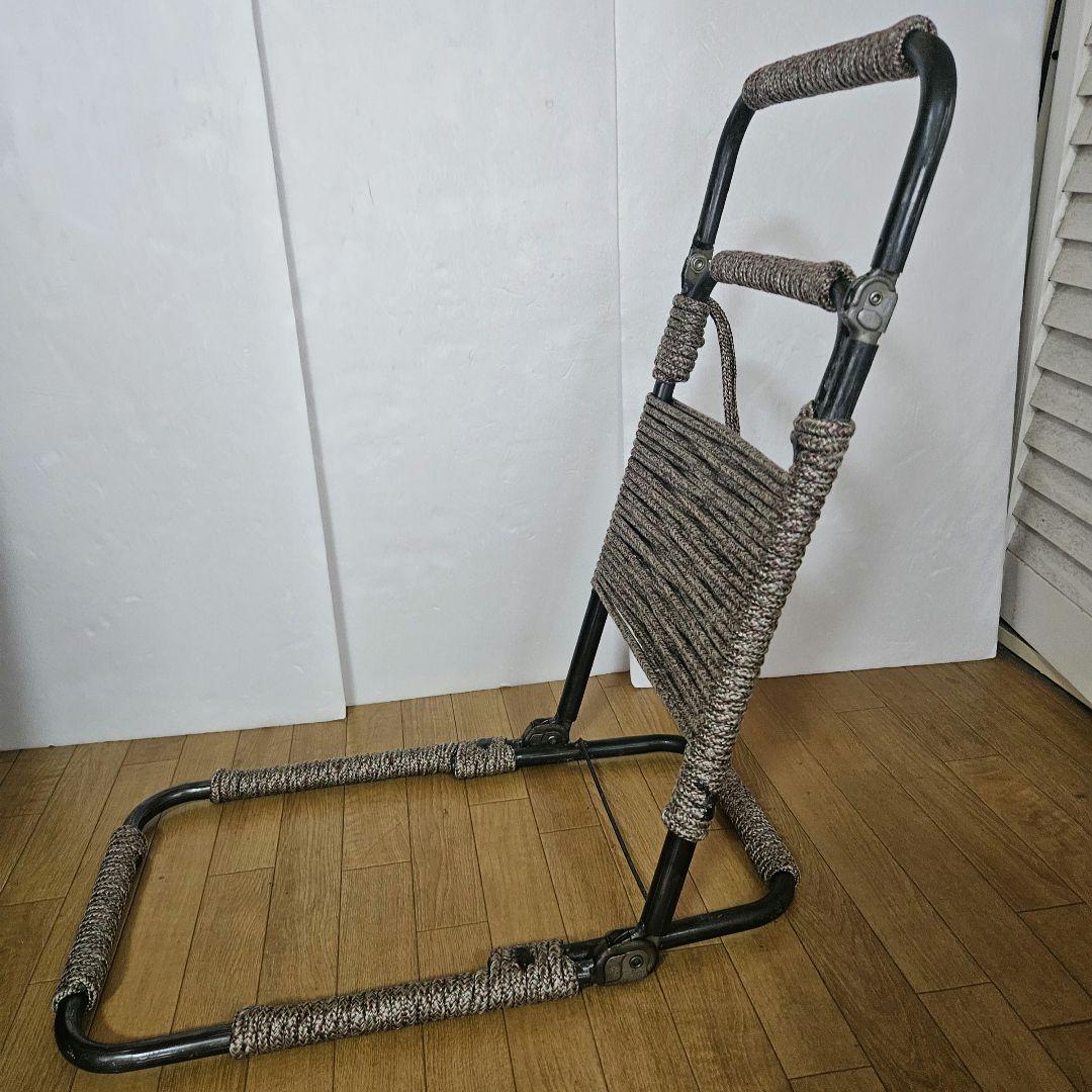 軍幕座椅子　フィールドチェアー　カスタム　リクライニング　地べた ローチェア