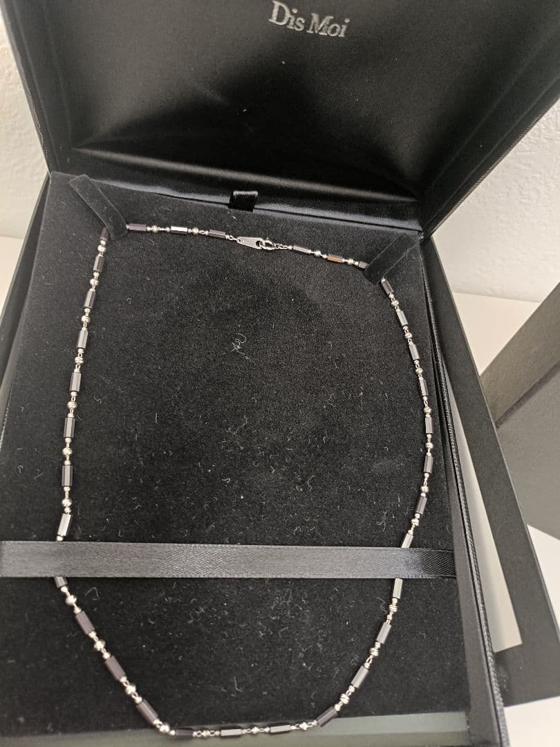 値下げ ディモア k18wg ゼウス光石 ネックレス 51.5cm