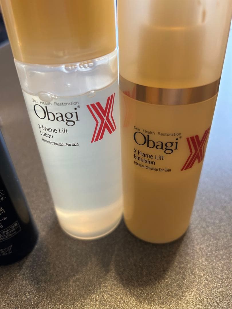 オバジXフレーム洗顔クレンジング化粧水乳ディープアドバンスセラム セット