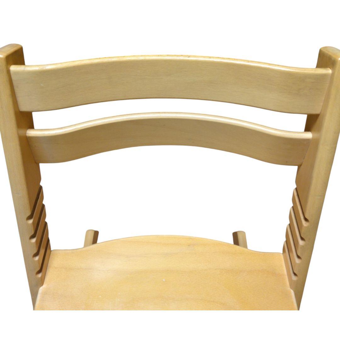 【極美品】ストッケ　トリップトラップ シリアル 5 木製ベビーチェア　ナチュラル