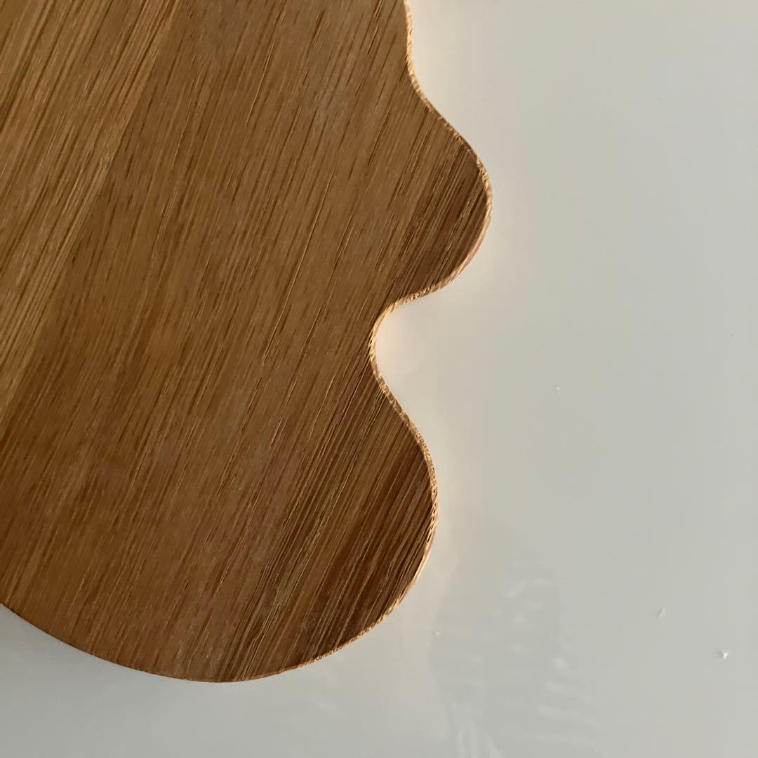 廃盤品イッタラ　アアルト サービングプラター S 木製