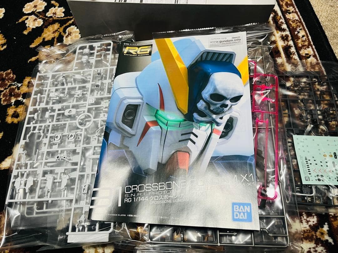 ＲＧ 1/144 クロスボーン・ガンダムＸ１［チタニウムフィニッシュ］