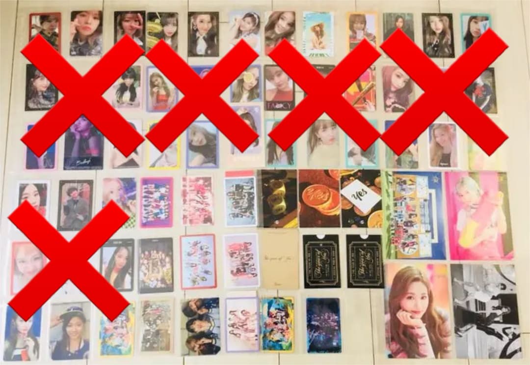 TWICEグッズまとめ売り　バラ売り⭕️（←バラ売りの場合少し高くなります）