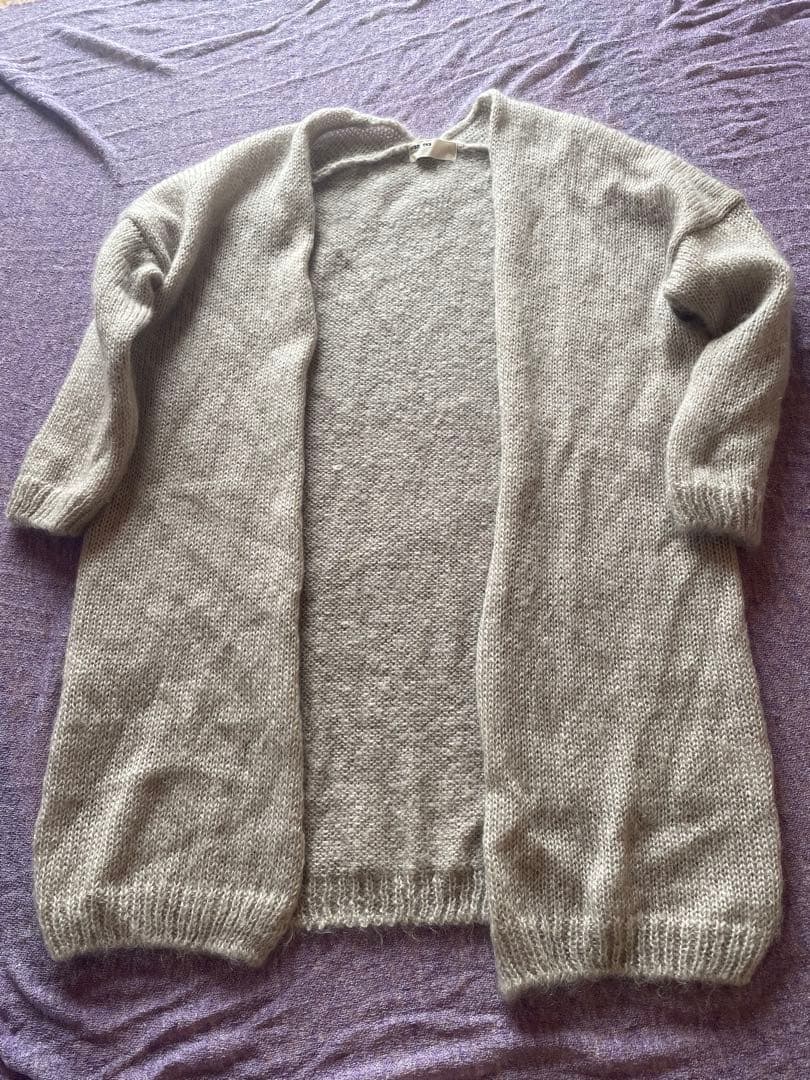 エヴァムエヴァ グ シルクモヘアローブ