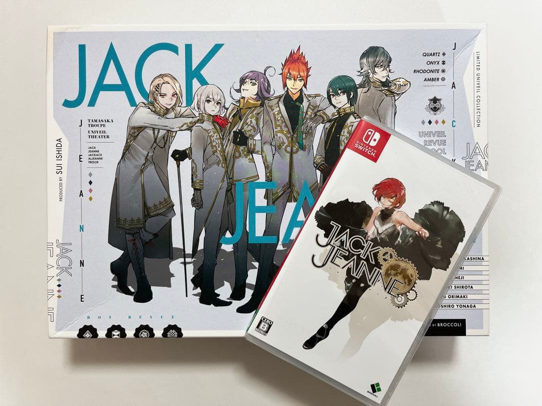 ジャックジャンヌ限定版ユニヴェールコレクションソフト未開封JACK JEANNE