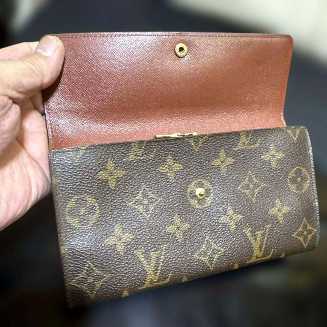 ⑦☆良品☆フラットタイプ♪サラ長財布