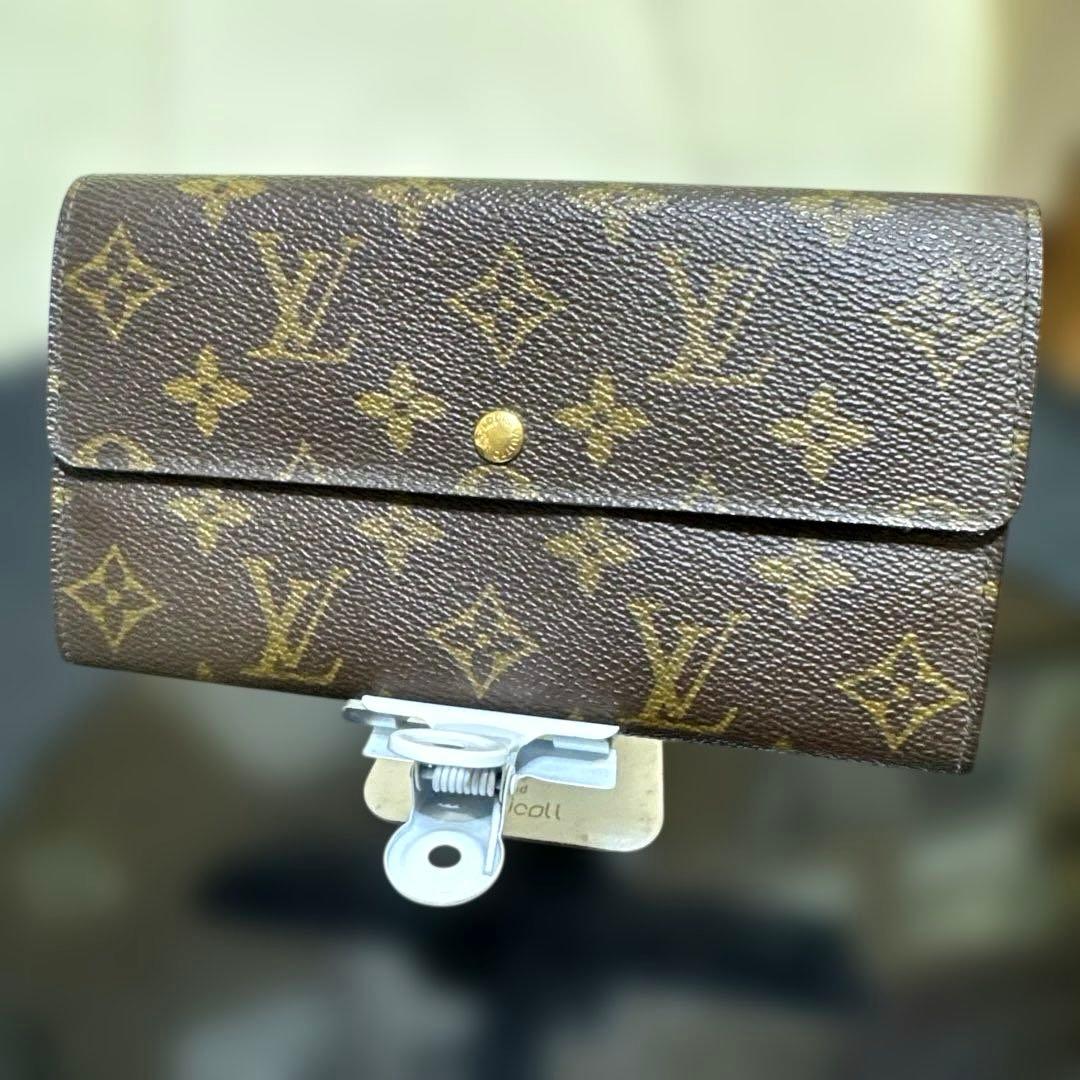 ⑦☆良品☆フラットタイプ♪サラ長財布