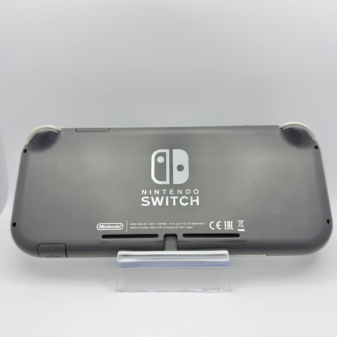 【概ね美品】NintendoSwitch Lite グレー 箱付き　29-3