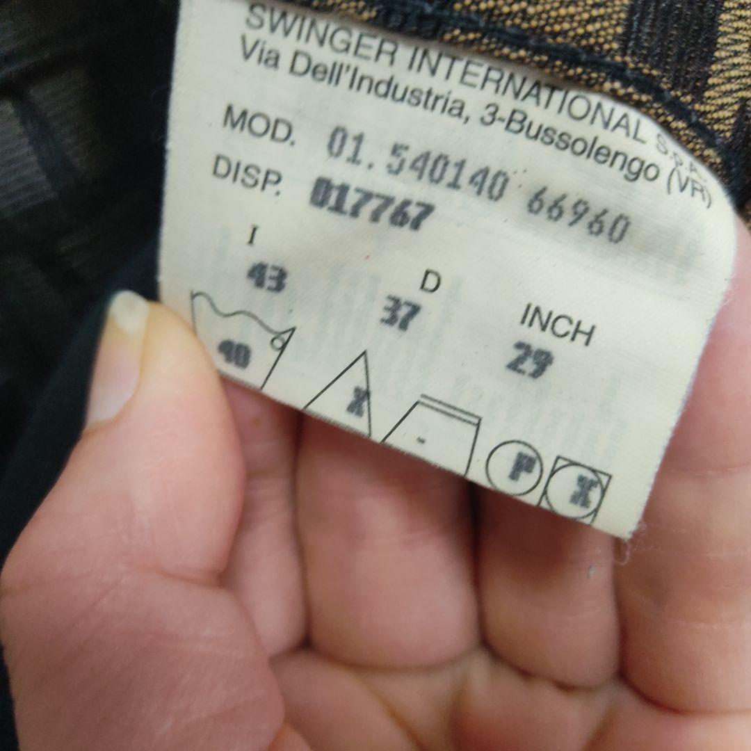 フェンディ　パンツ　ズッカ柄