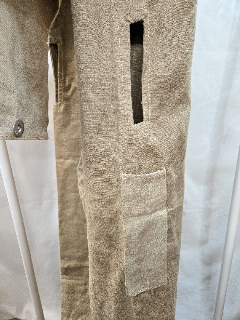 30's 40's ロイヤルネイビー 英国海軍 リネン つなぎ オールインワン