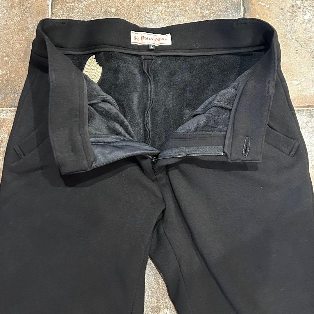 noisy noisy ノイジーノイジー 裏起毛 ストレッチパンツ サイズ42