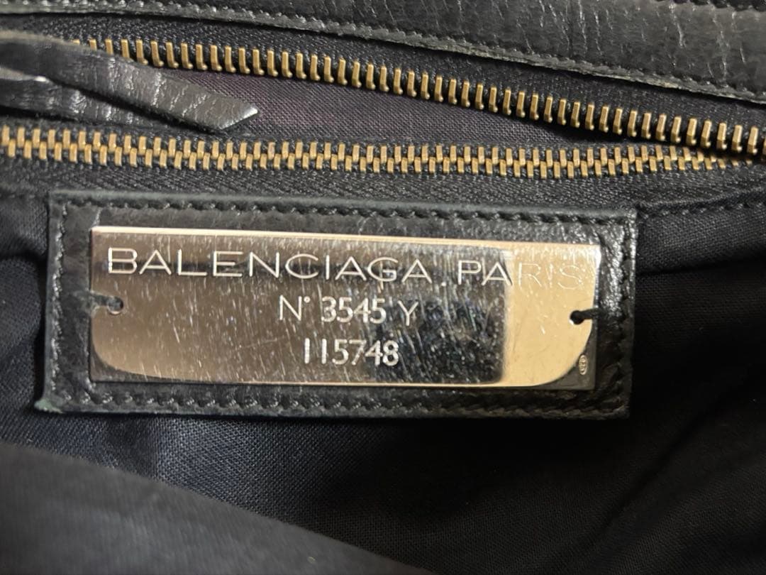 BALENCIAGA シティ バッグ ブラック