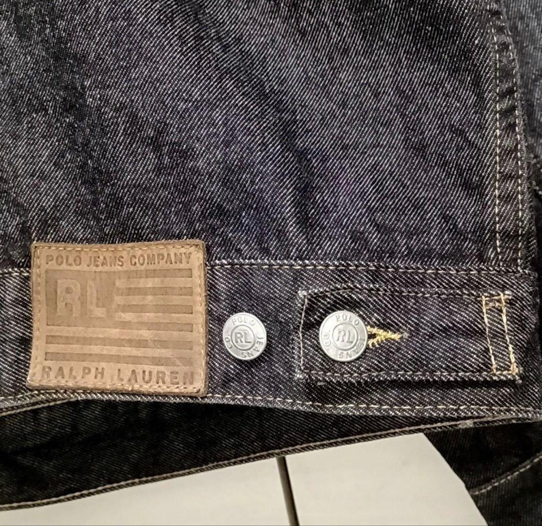 希少90s 4XL Polo jeans ラルフローレン2ndデニムジャケット