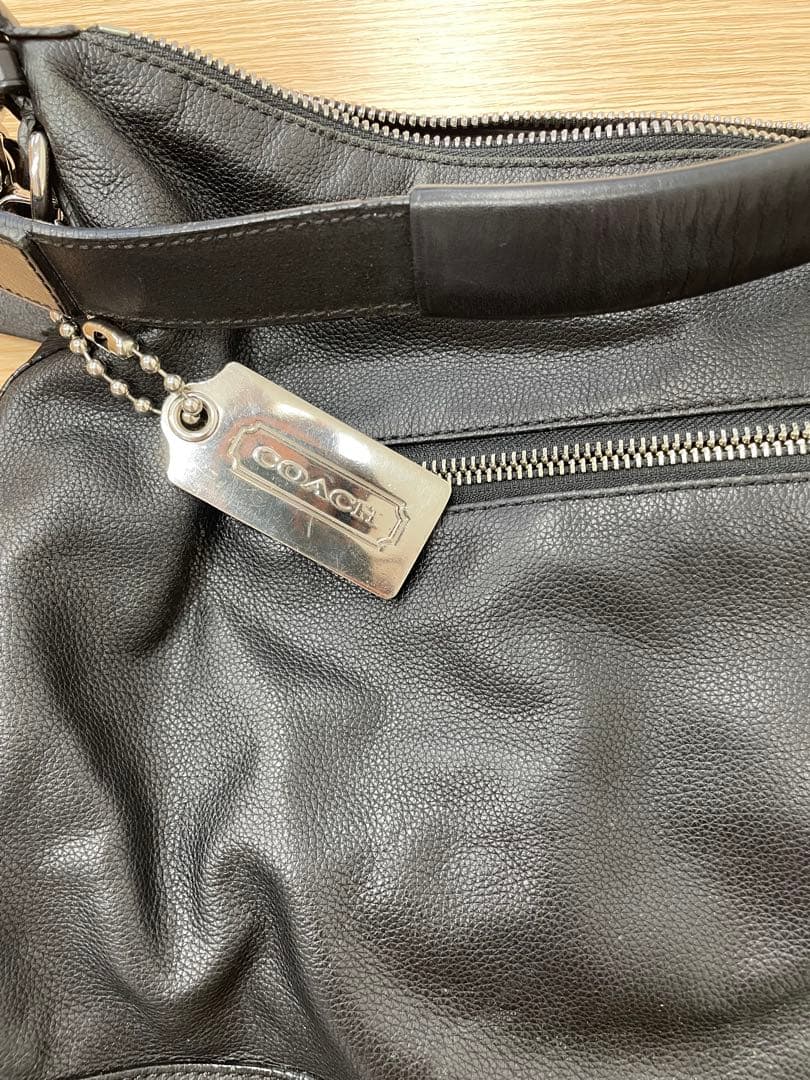 オールドコーチ　2way シボ革　イーストウエストワンショルダーバッグ