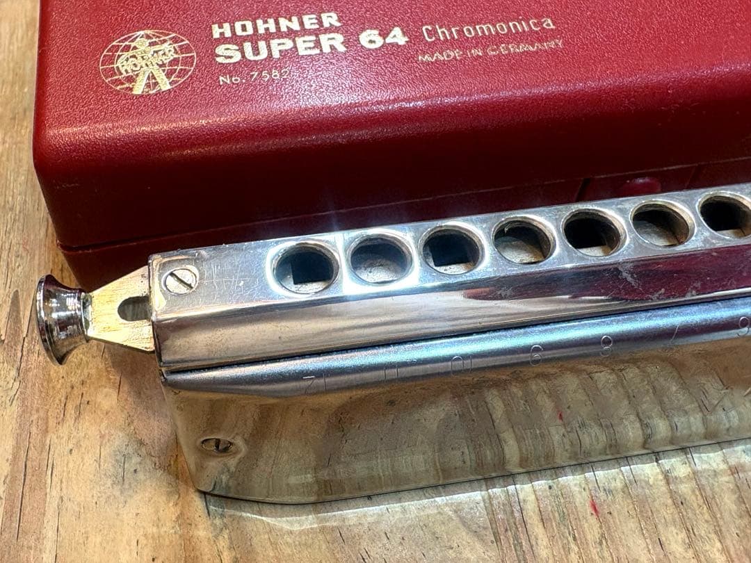 Hohner Super 64 クロマチックハーモニカ ホーナー 16穴