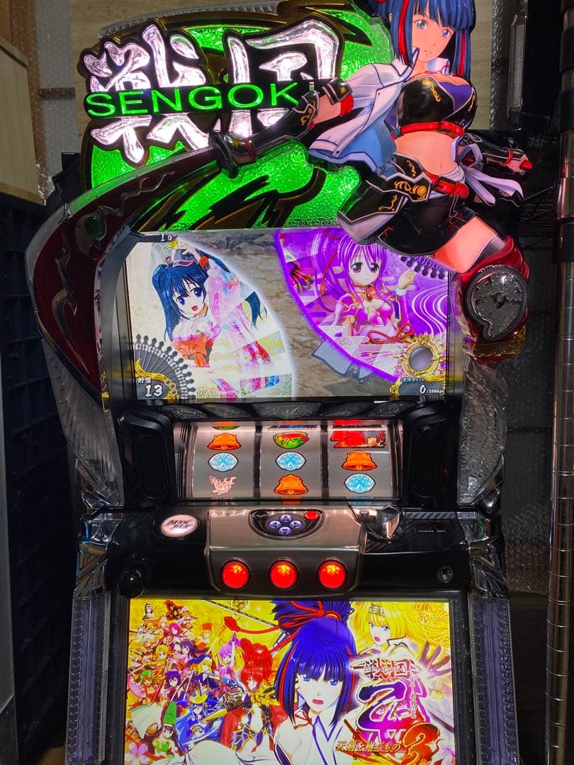 パチスロ　実機　戦国乙女3 上部ユニットのみ