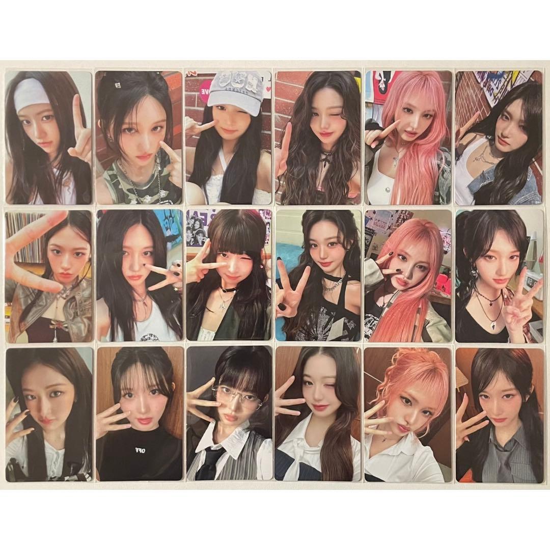 IVE Be Alright 初回 I盤 V盤 E盤 トレカ 18種 コンプ