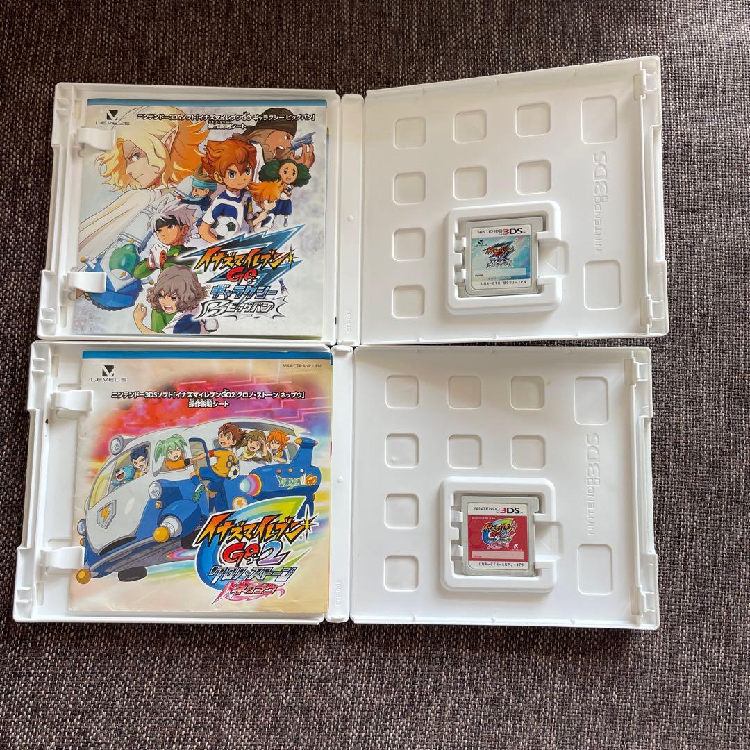 イナズマイレブンgo 3DSソフト5点まとめ売り