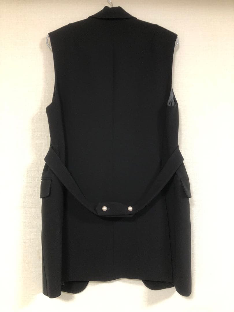 LOULOU WILLOUGHBY ブラックタキシードジレ