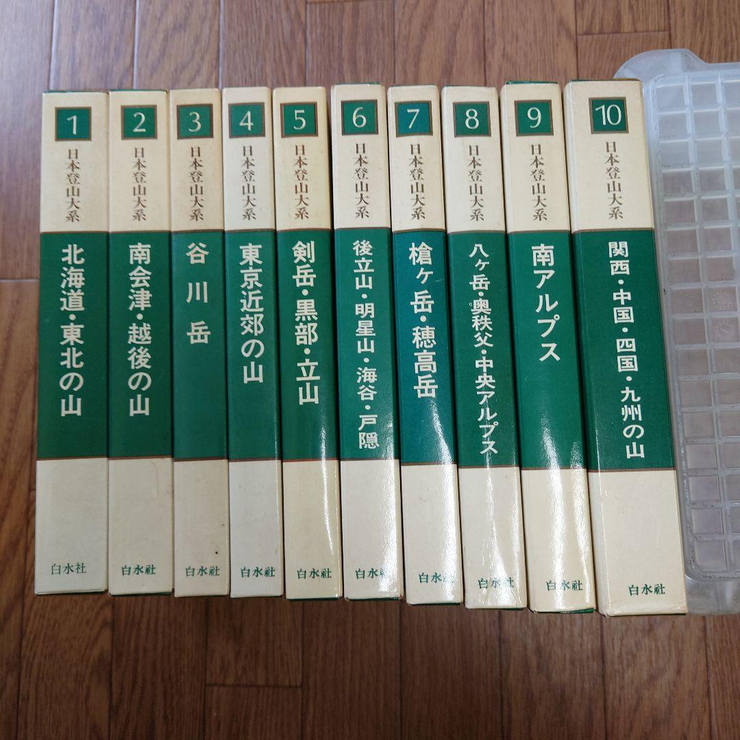 日本全国の山岳バリエーションルートのガイドブック