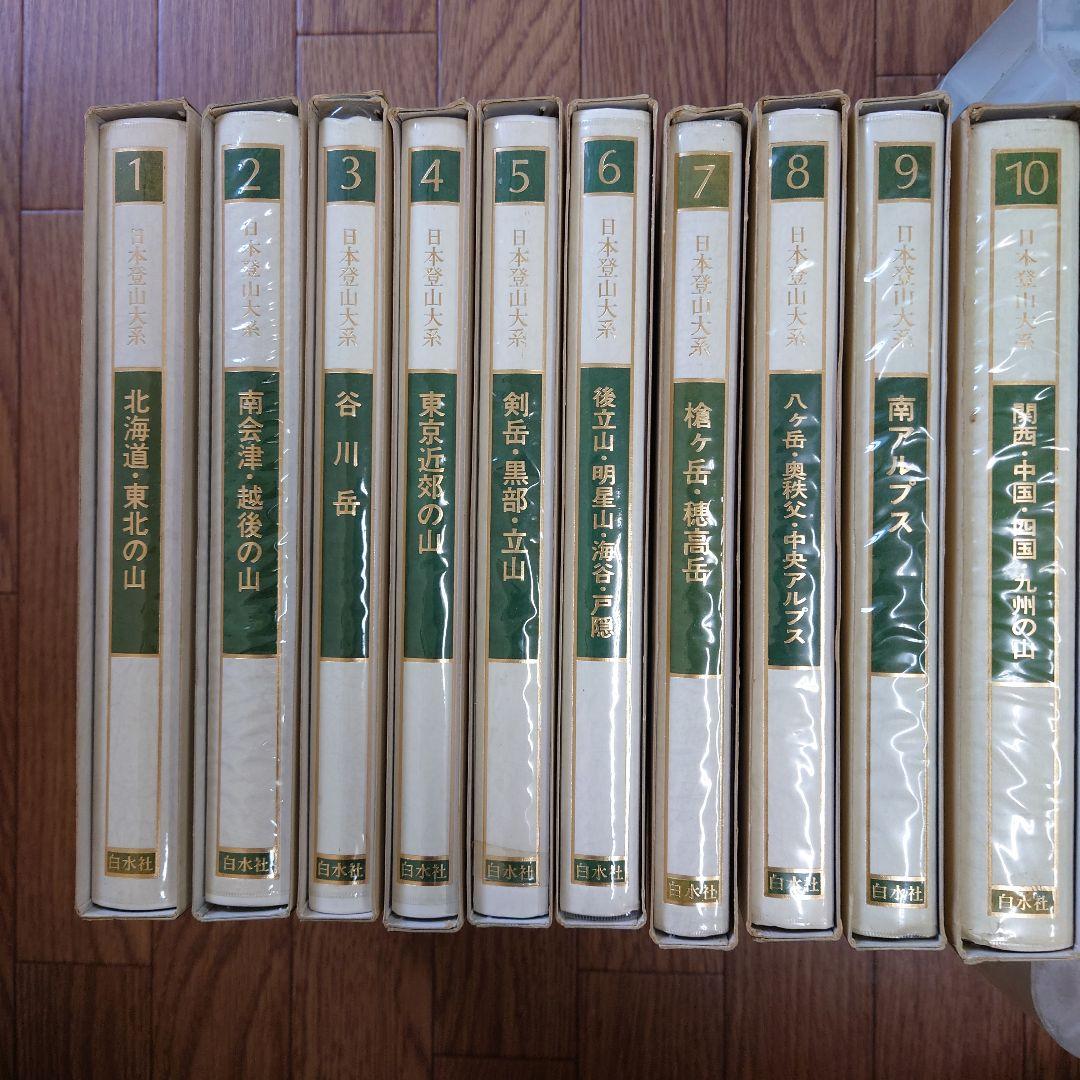 日本全国の山岳バリエーションルートのガイドブック