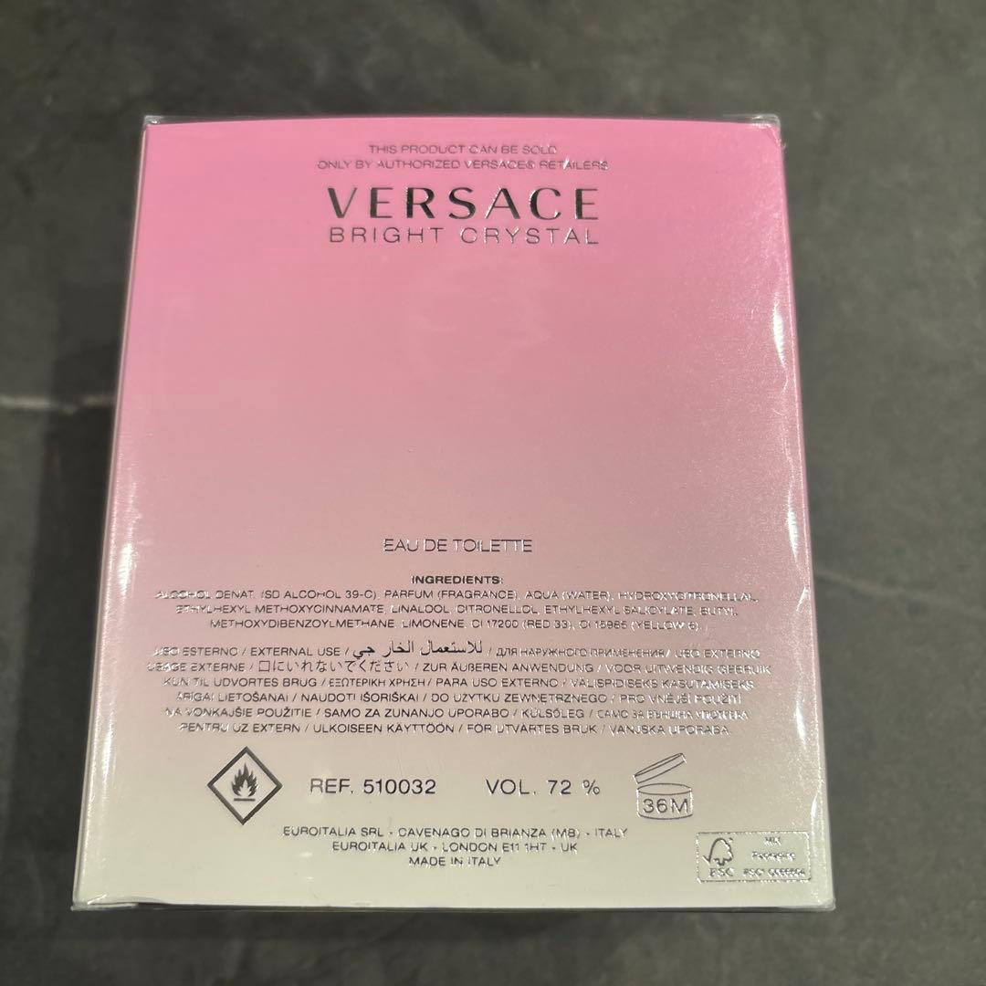 新品★香水「VERSACE-BRIGHT CRYSTAL」EDT 90ml