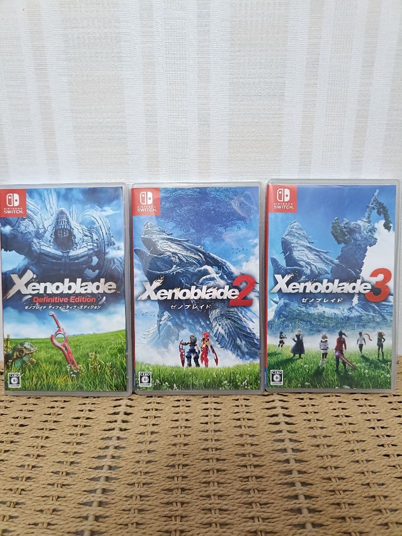 ゼノブレイド　Xenoblade　3作品　1.2.3セット Switch