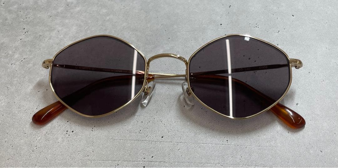 た*た様 レア 美品 UNUSED ayame サングラス オクタゴン コラボ