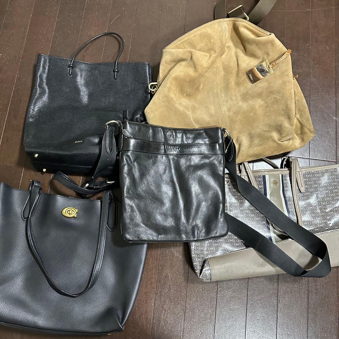 b*q様 ブランドバッグ まとめ売り 28点 COACH MCM 等 バッグ ジ