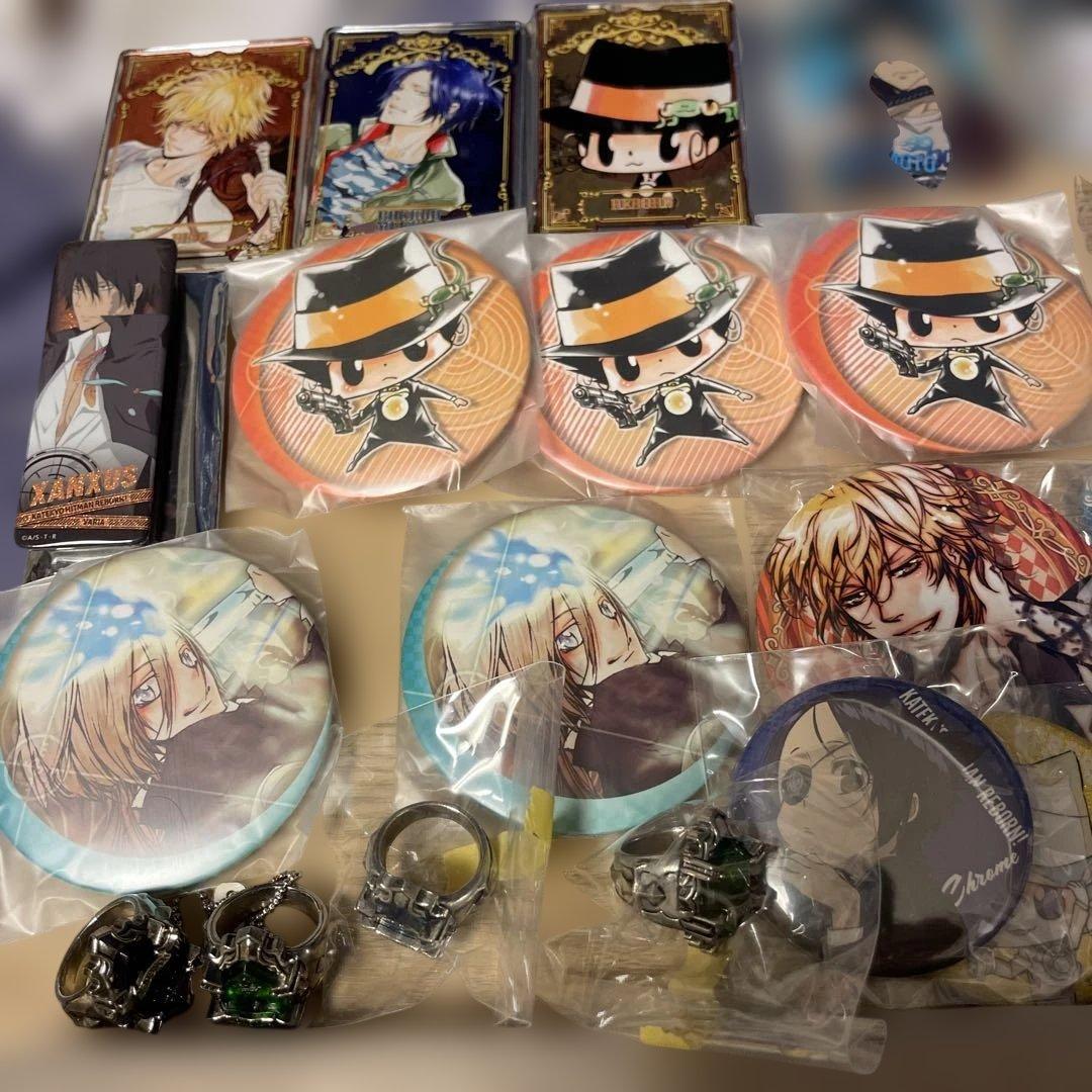 公*o様 【リボーン】缶バッジ・アクリル系・紙類まとめて売り