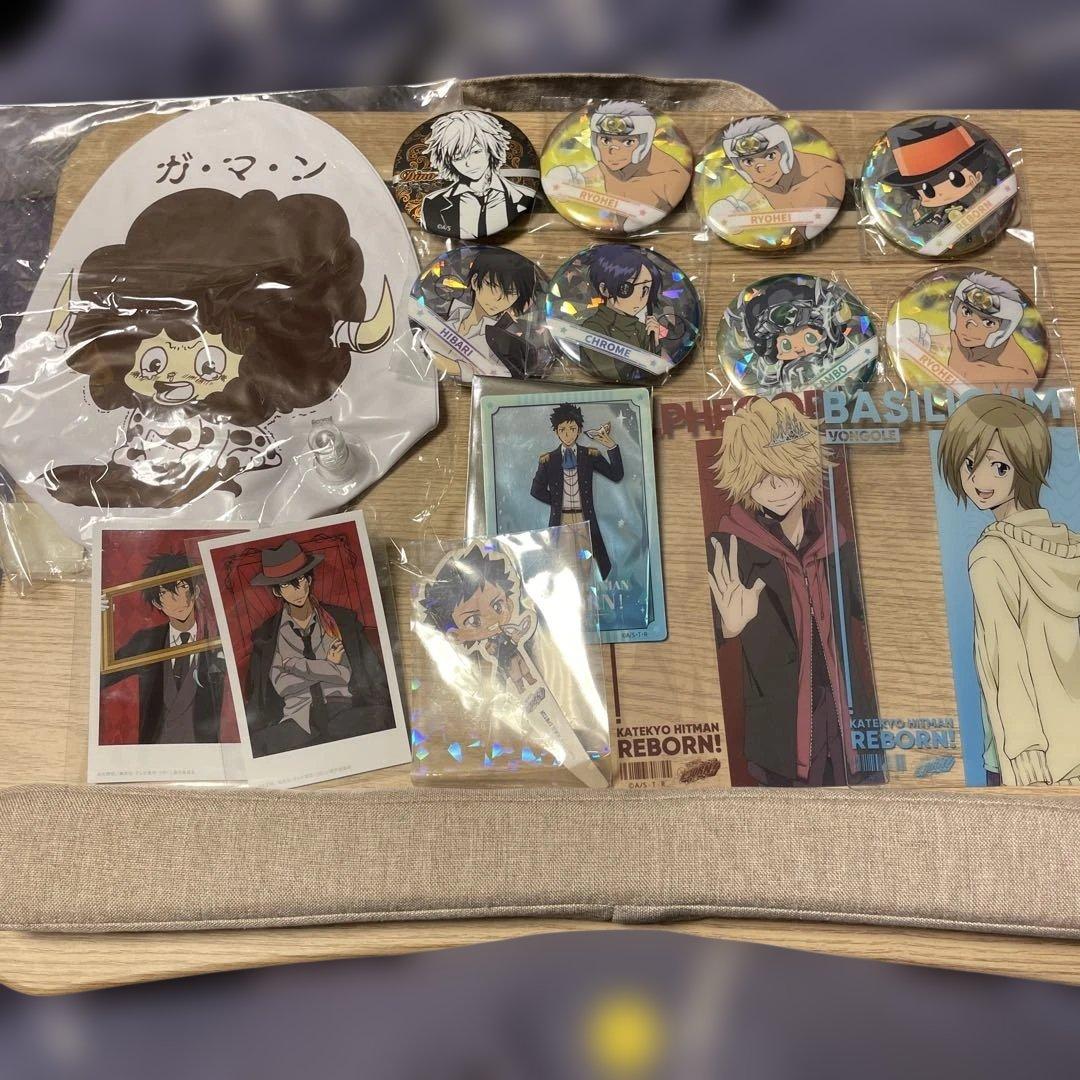 公*o様 【リボーン】缶バッジ・アクリル系・紙類まとめて売り