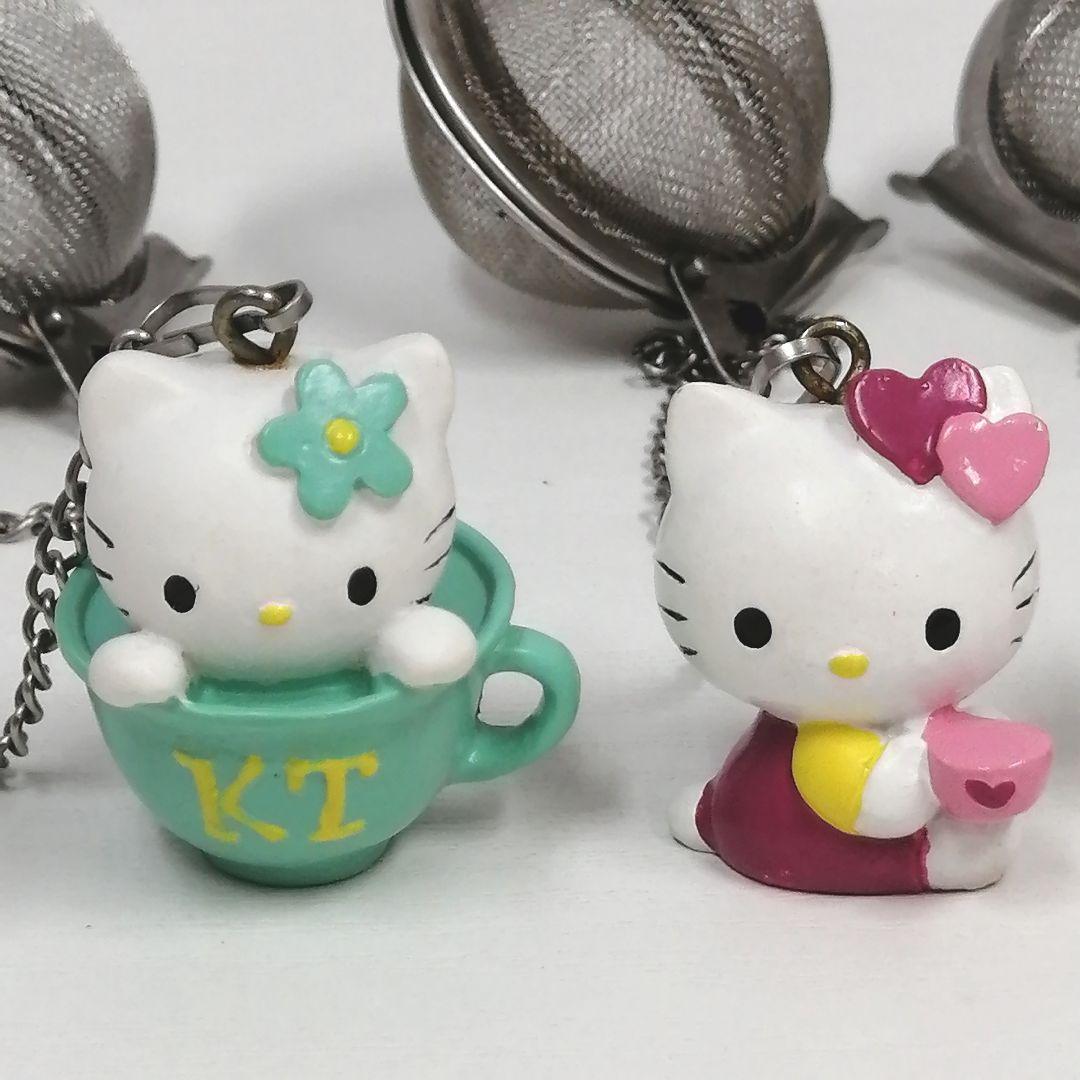 日*9様 ハローキティ マスコット付きティーフィルター レトロ サンリオ