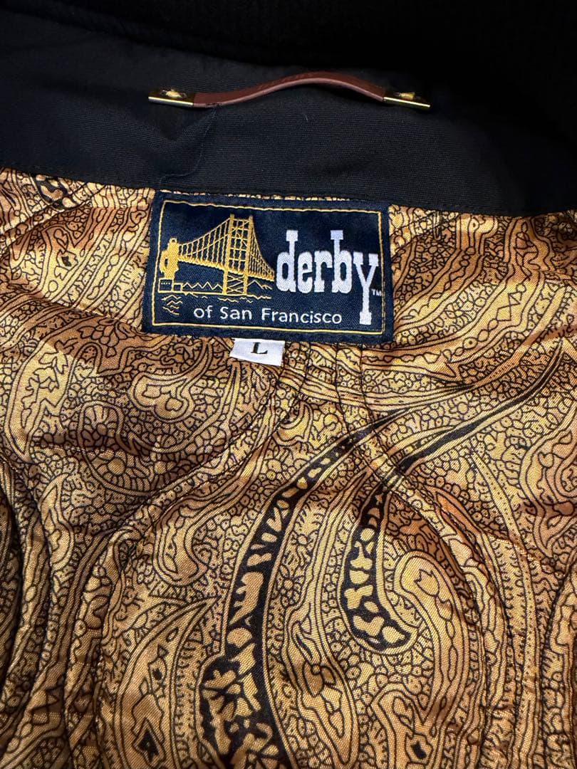 derby of San Franciscoブラック ベスト Lサイズ