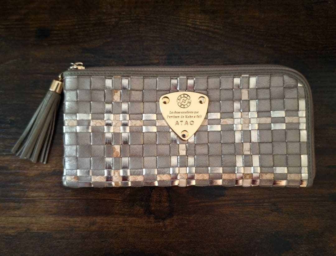 ATAO アタオ　リモルーク　長財布　L字　メモリアルシャンパン