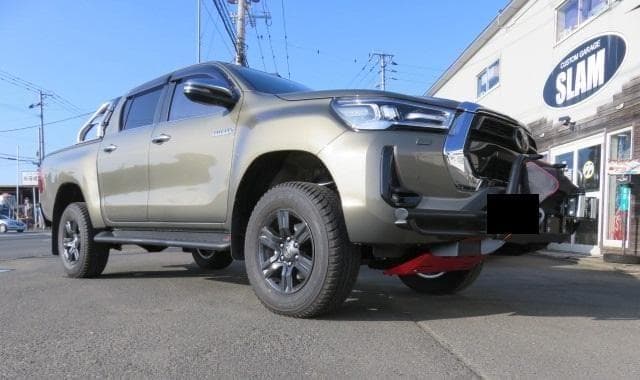 新品 説明書付 ハイラックス GUN125 デフダウン スキッドプレート 6個