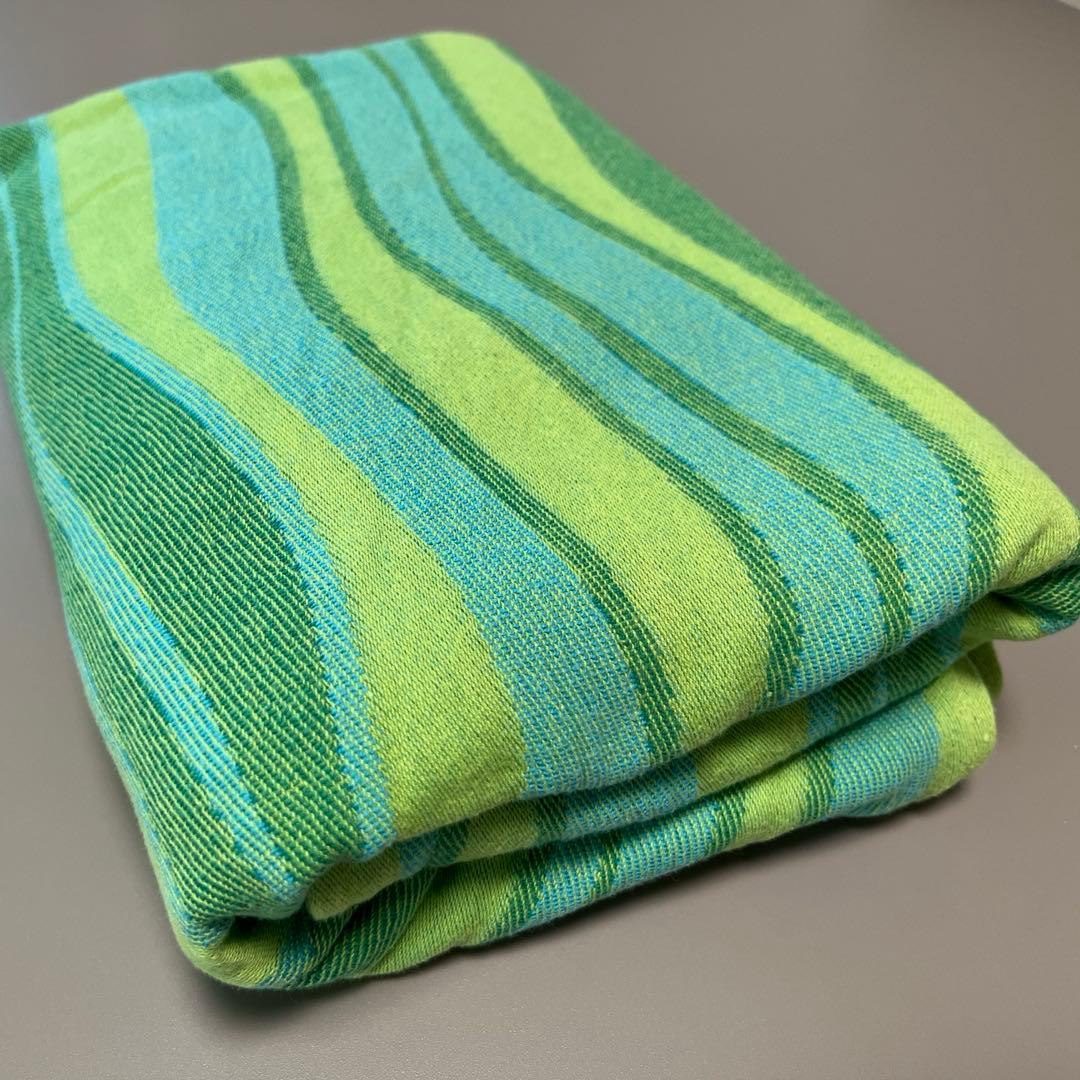 Didymos ベビーラップ　ライム色の波