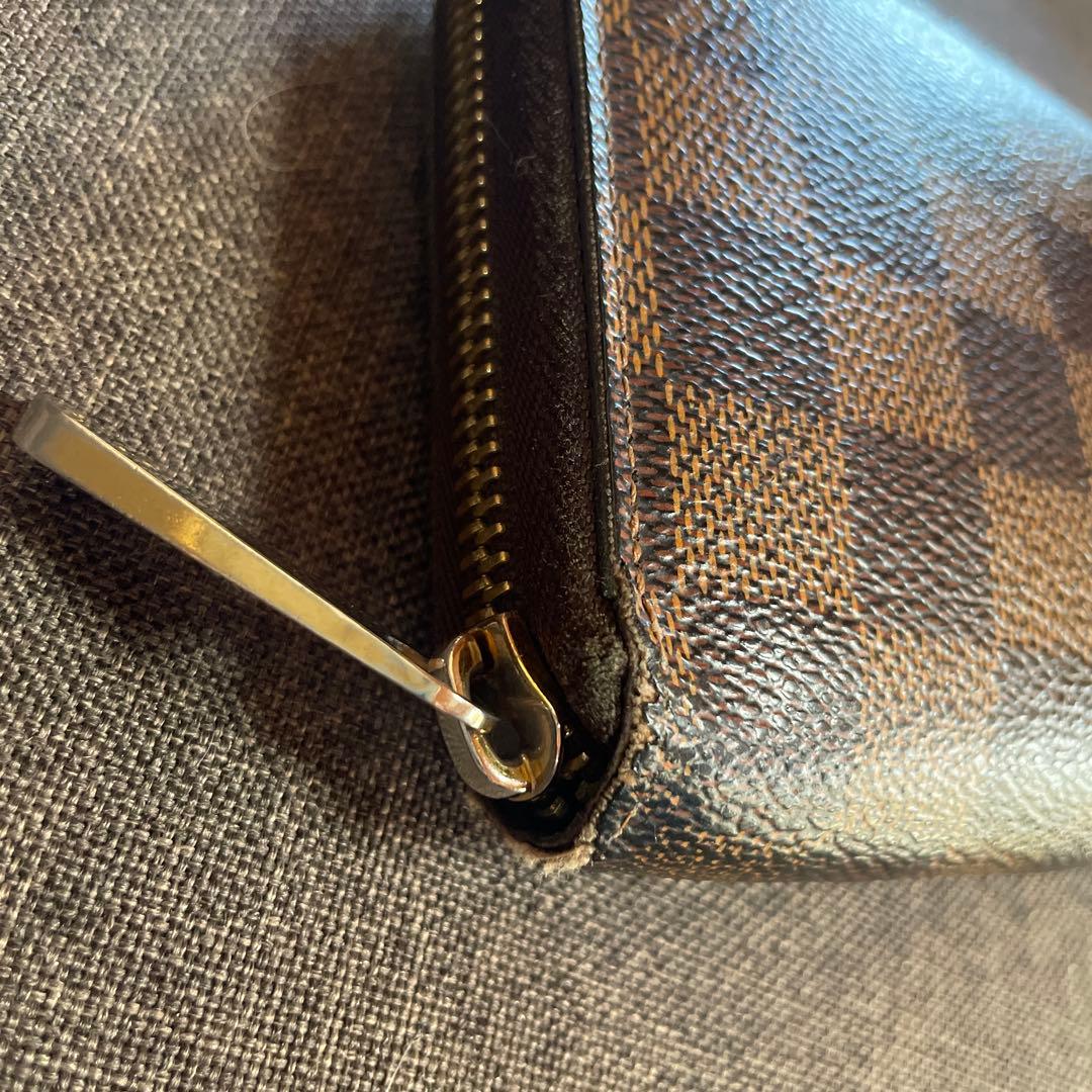 Louis Vuitton ダミエ 長財布　ジッピー