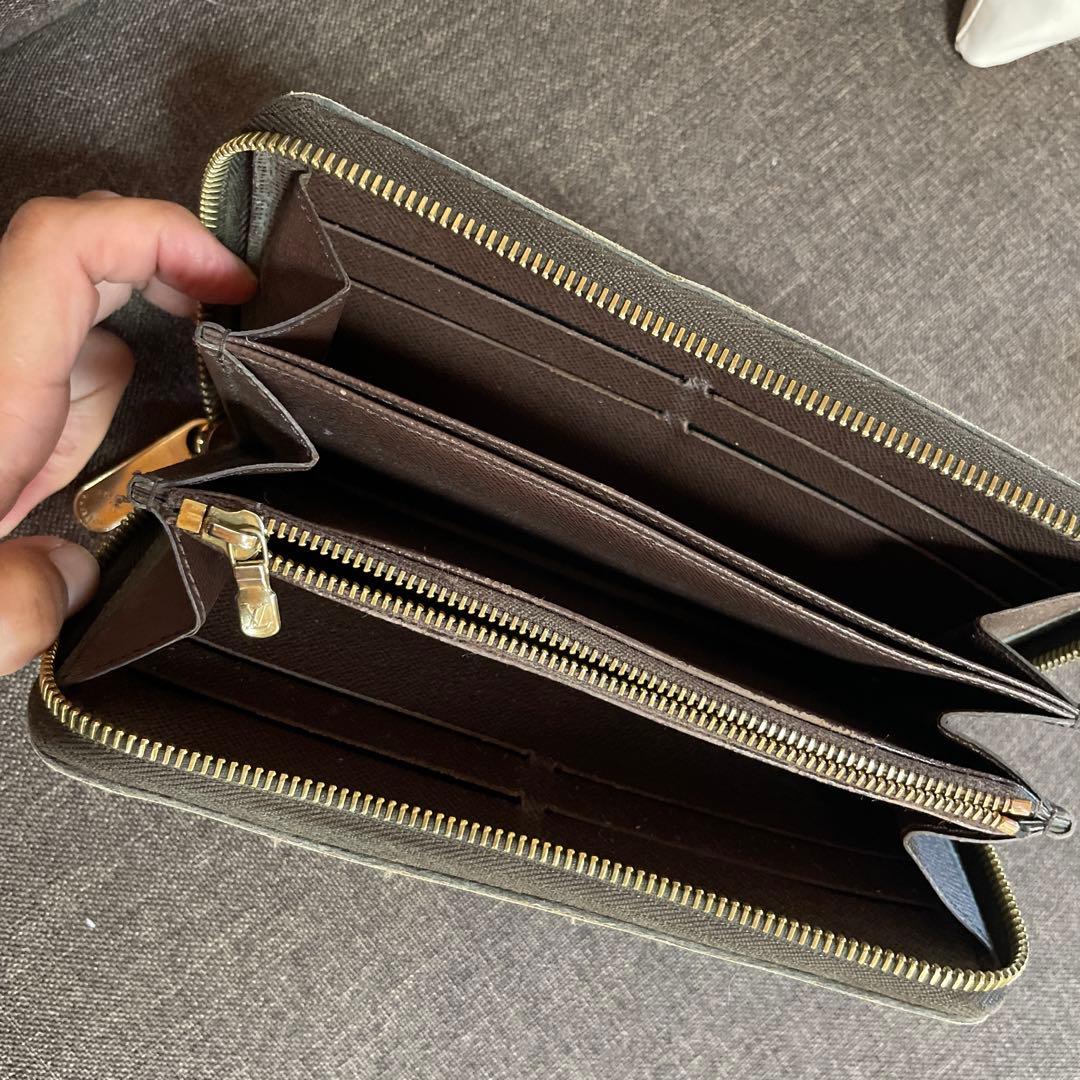 Louis Vuitton ダミエ 長財布　ジッピー