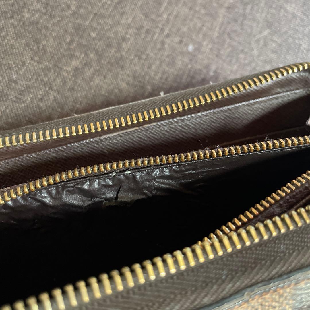 Louis Vuitton ダミエ 長財布　ジッピー