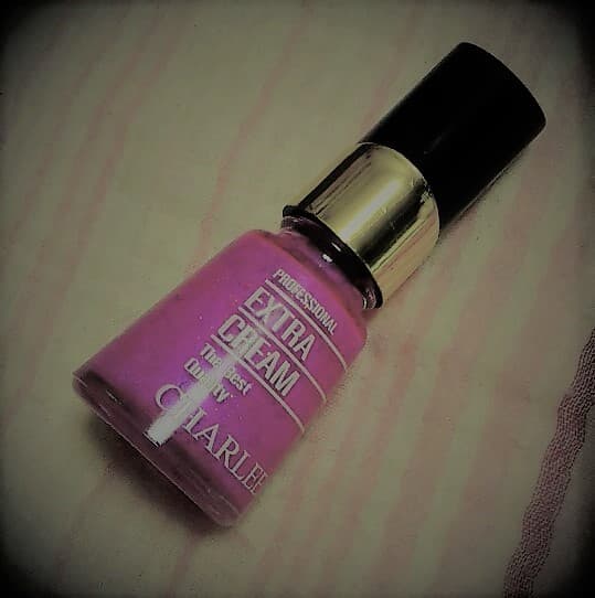 ネイルカラー★86★マニキュア★超速乾★つぶラメピンク★激安★