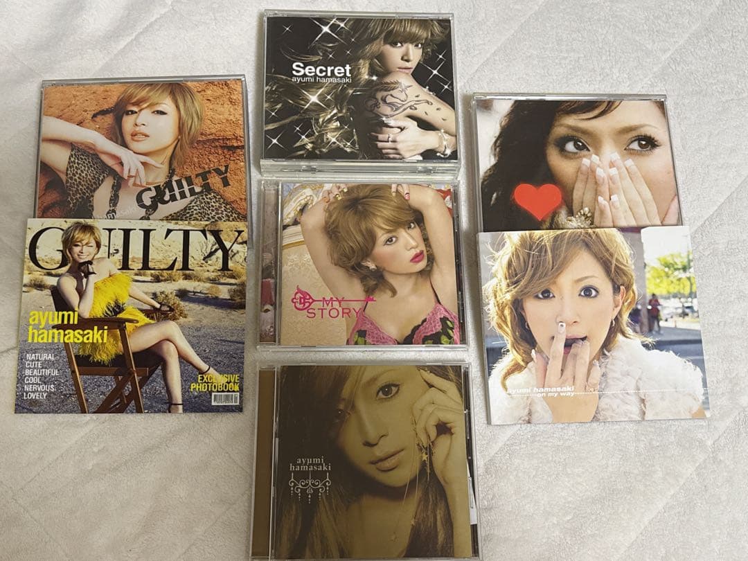 【カツオ】浜崎あゆみ アルバム5枚セット