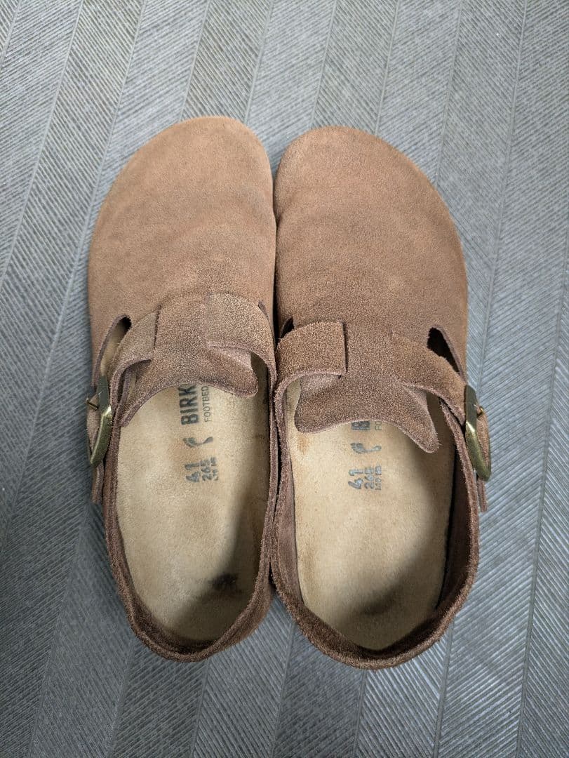 BIRKENSTOCK　ロンドン　スエード茶