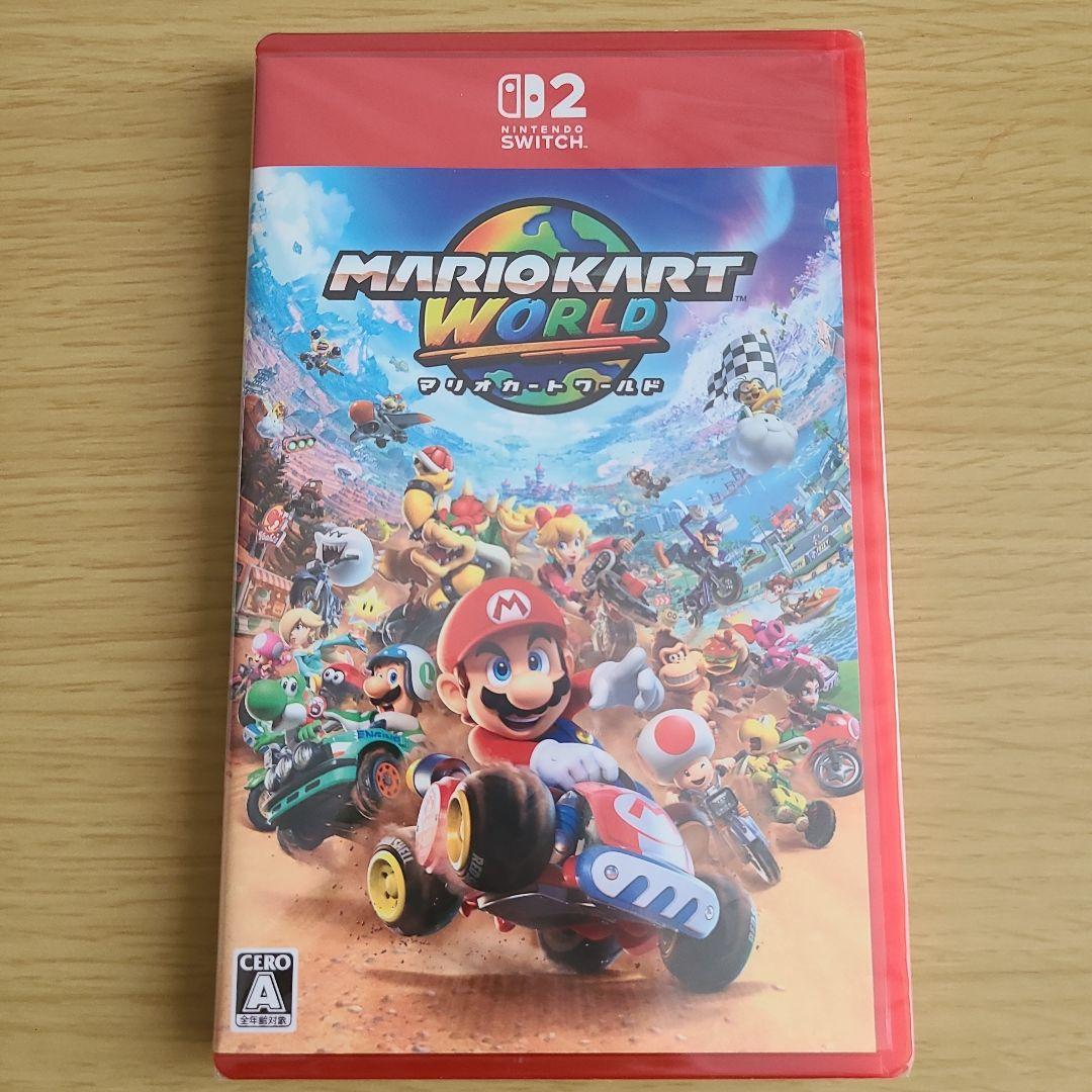 マリオカートワールドSwitch2新品未使用