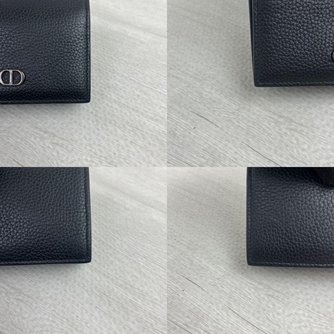 美品✨ ディオール 名刺入れ ビジネスカードホルダー ロゴ金具 ブラック