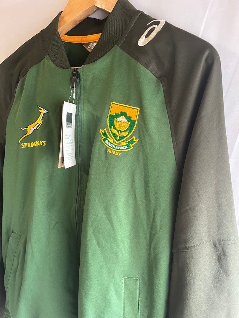 【新品未使用】プレゼンテーション ジャケット 南アフリカ代表 スプリングボクス