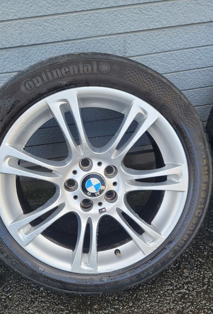  M スポーツ18インチ ホイールセット タイヤ付き5シリーズから取り外し